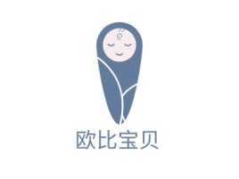 重庆欧比宝贝门店logo设计