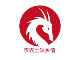 农农土味乡情logo标志设计