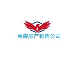 河南宪森房产销售公司企业标志设计