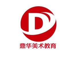 山西鼎华美术教育logo标志设计