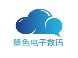 墨色电子数码公司logo设计