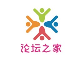 广西论坛之家品牌logo设计