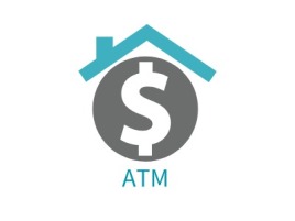ATM金融公司logo设计