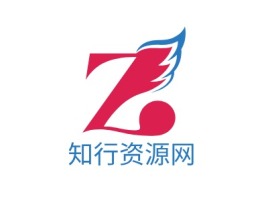 知行资源网logo标志设计