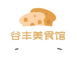 谷丰美食馆品牌logo设计