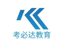 考必达教育logo标志设计
