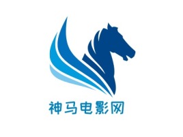 神马电影网logo标志设计