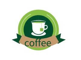 coffee店铺logo头像设计