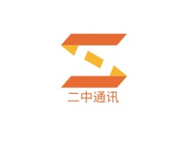 浙江二中通讯公司logo设计