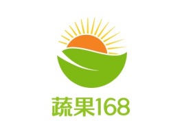 蔬果168品牌logo设计