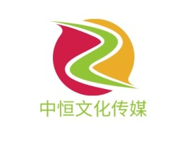 中恒文化传媒logo标志设计
