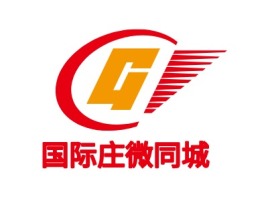 国际庄微同城公司logo设计