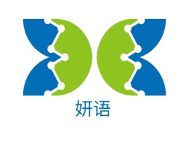 河南妍语logo标志设计