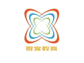 微客教育公司logo设计