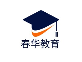春华教育logo标志设计