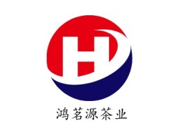 湖南鸿茗源茶业店铺logo头像设计