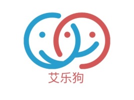 艾乐狗logo标志设计