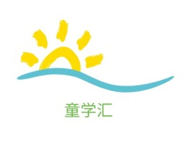 童学汇logo标志设计