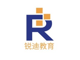 锐迪教育logo标志设计