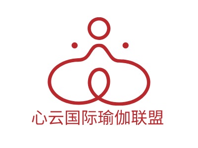 心云国际瑜伽联盟LOGO设计