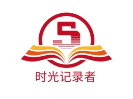 时光记录者logo标志设计