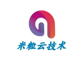 米粒云技术公司logo设计