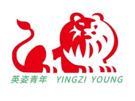 英姿青年  YingZi young公司logo设计