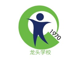     龙头学校logo标志设计