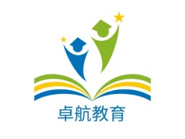 陕西卓航教育logo标志设计