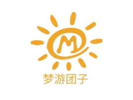 梦游团子门店logo设计