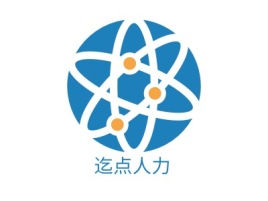 重庆迄点人力公司logo设计