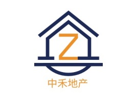 江苏中禾地产企业标志设计