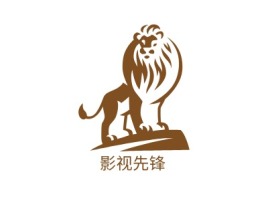 浙江影视先锋logo标志设计