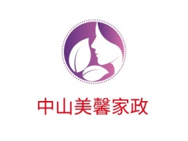 中山美馨家政公司logo设计