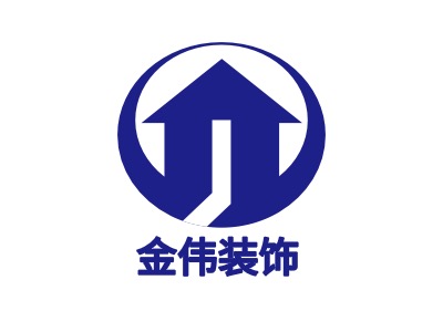 金伟装饰LOGO设计