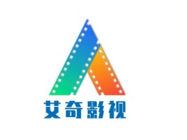 艾奇影视logo标志设计