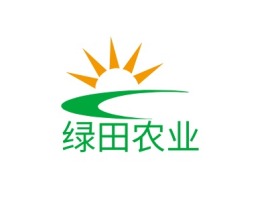 河南绿田农业企业标志设计