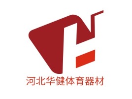河南河北华健体育器材logo标志设计