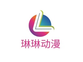 琳琳动漫品牌logo设计