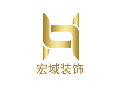 宏域装饰LOGO设计