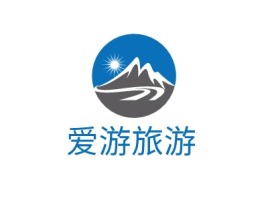 呼伦贝尔爱游旅游logo标志设计