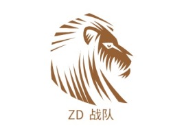 ZD 战队公司logo设计