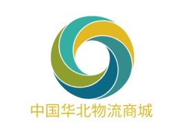 中国华北物流商城企业标志设计