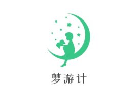 梦游计logo标志设计