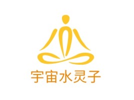 宇宙水灵子公司logo设计