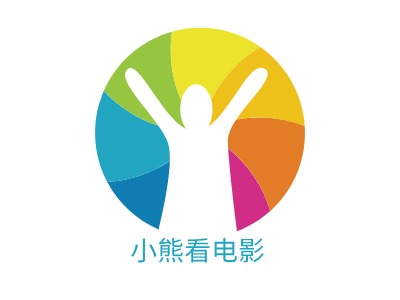 小熊看电影LOGO设计