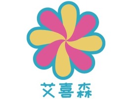 艾喜森品牌logo设计
