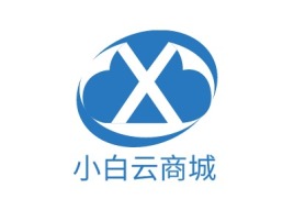 小白云商城公司logo设计