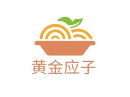 黄金应子品牌logo设计