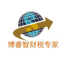 博睿智财税专家公司logo设计